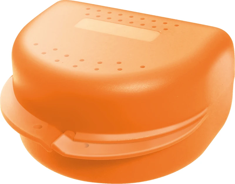 Zahnspangenboxen  Stück  orange