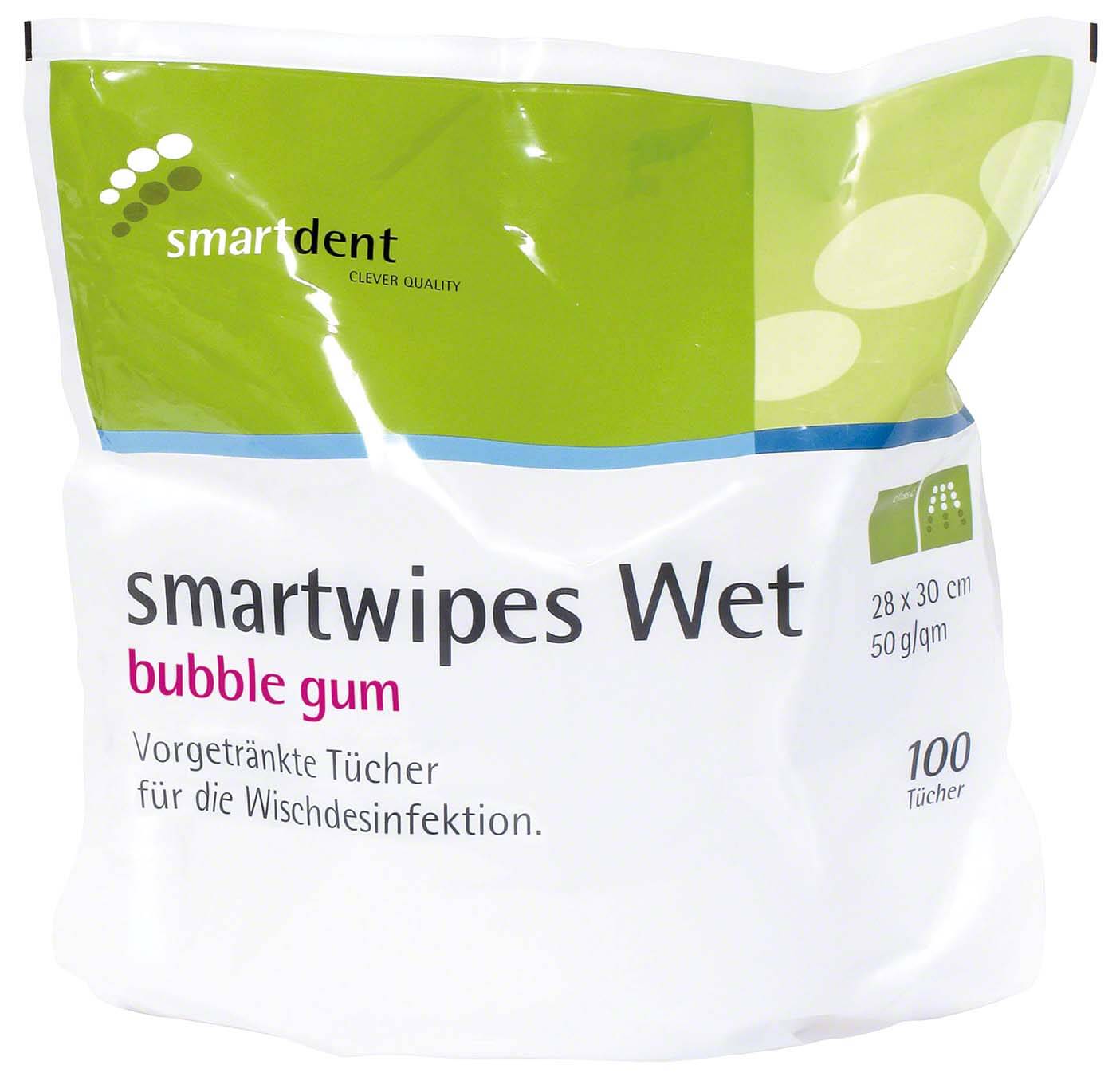 smartwipes Wet  Beutel  100 Stück gum, 28 x 30 cm