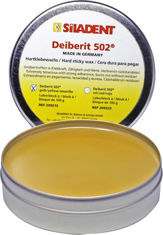 Deiberit 502®  Dose  80 g Hartklebewachs gelb