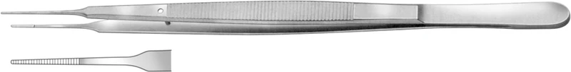 Chirurgische Mikro-Pinzette nach Gerald  Stück  175 mm, gerade