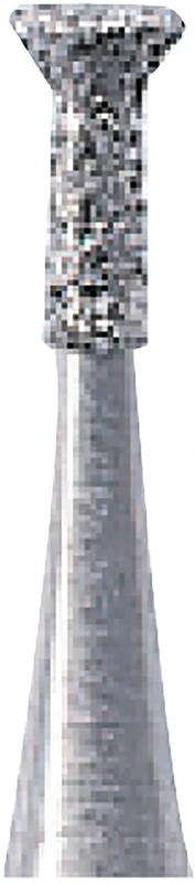 Diamanten 809  Packung  3 Stück Standard, HP, Figur 019 umgekehrter Kegel mit Ansatz, 3,5 mm, ISO 023