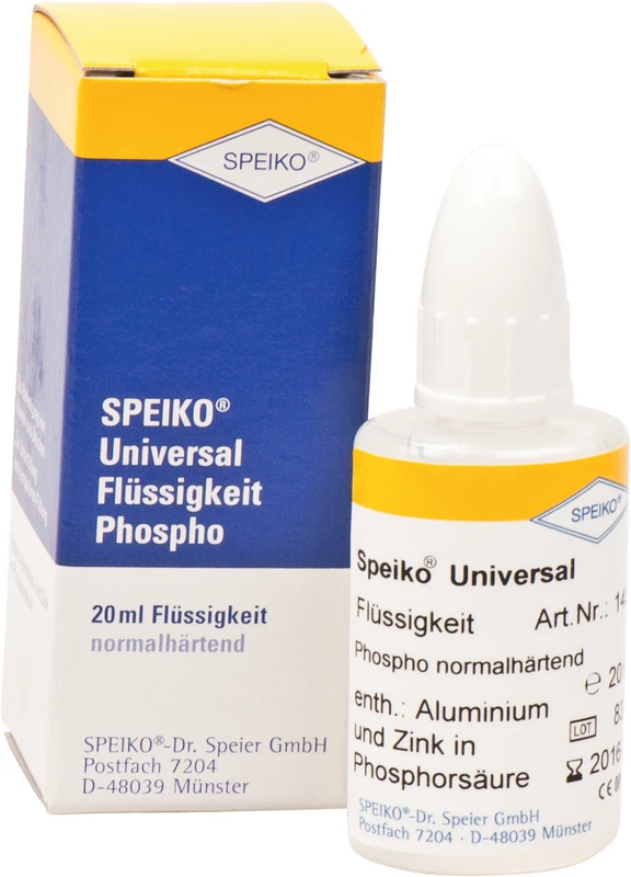 Zink-Phosphat-Zement  Flasche  20 ml Flüssigkeit normalhärtend