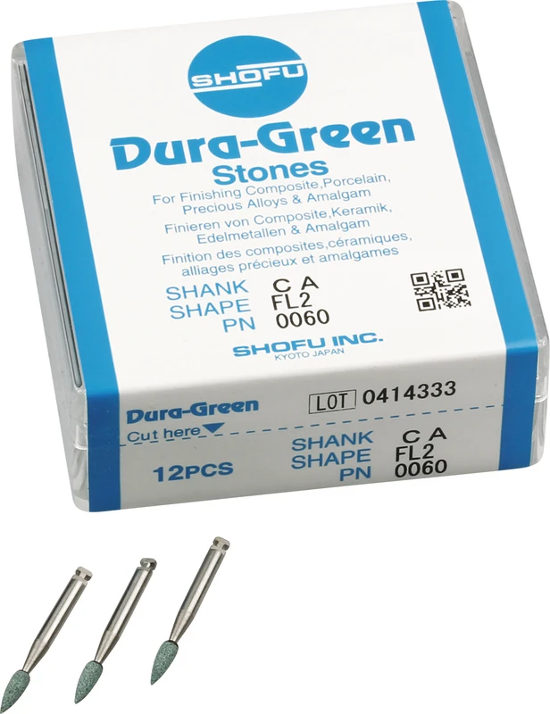 Dura-Green  Packung  12 Stück FL2, RA, ISO 025