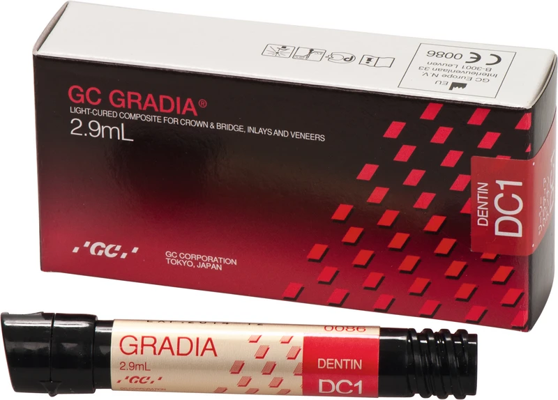 GC GRADIA®  Spritze  2,9 ml Paste dentin DC1