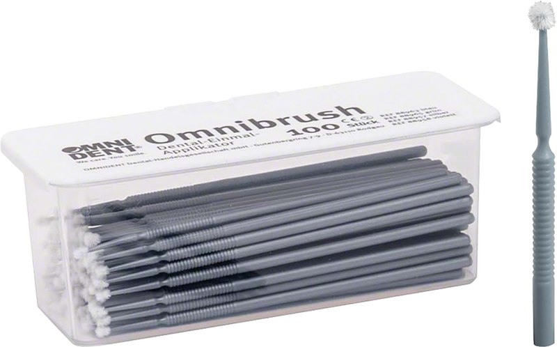 Omnibrush  Packung  100 Stück silber