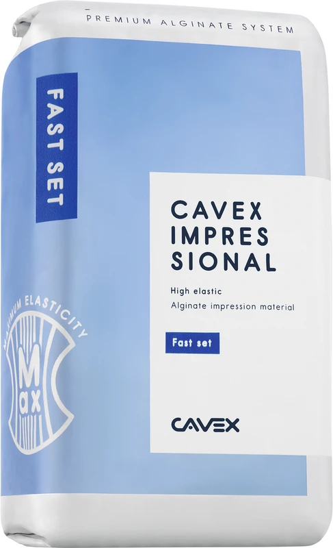 CAVEX Impressional  Beutel  500 g Fast Set spearmint, blue
