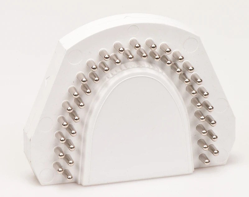 Modellsystem Profident 2010  Stück  Pinbasisplatte groß inklusive 1 Split-Cast-Platte, 1 Magnet