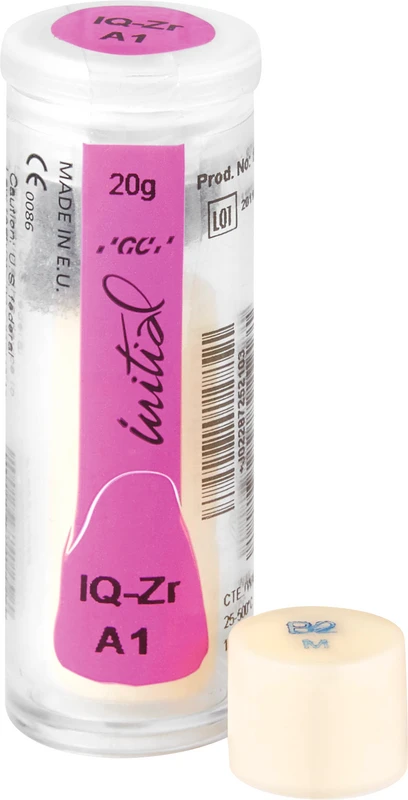 GC Initial IQ P-O-Zr  Packung  4 x 5 g One Body Concept, effect ingot A1-ZR