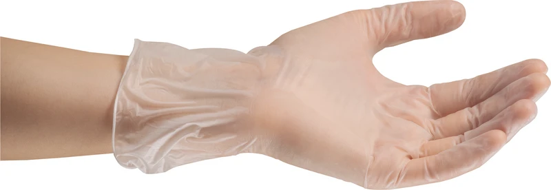 Peha-soft® vinyl powderfree  Packung  100 Stück puderfrei, transparent, M