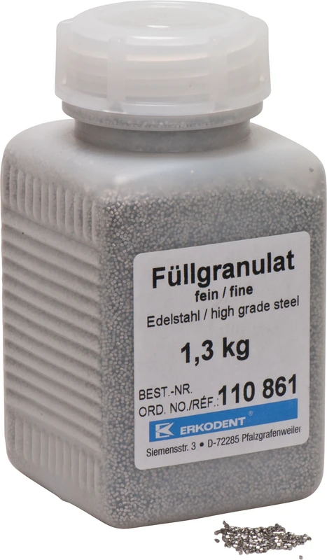 Füllgranulat Edelstahl  Packung  1,3 kg fein