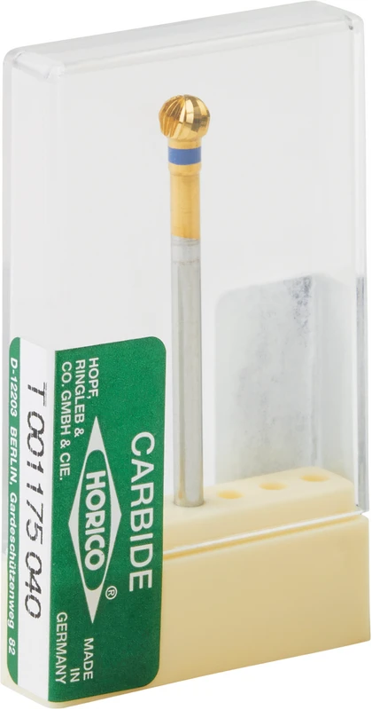 HM-Fräser 001  Stück  Titannitrid beschichtet, Einfachverzahnung, blau normal, HP, Figur T001, ISO 040