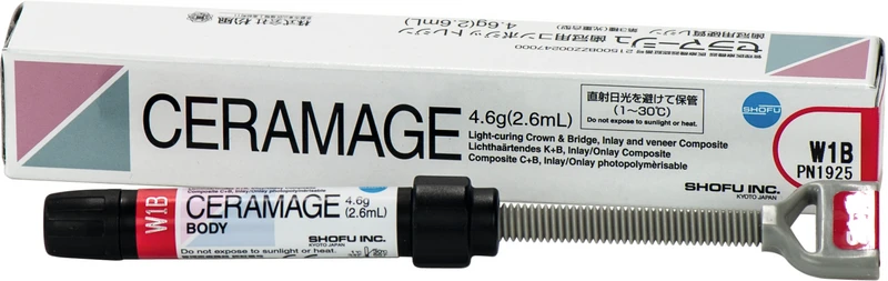 CERAMAGE   Spritze  4,6 g dentin W1