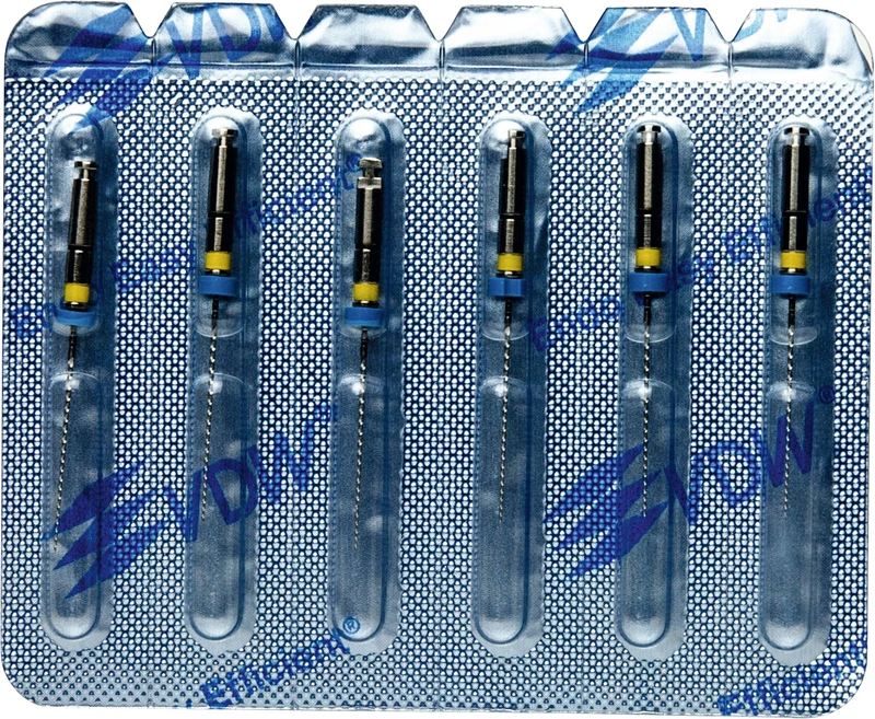 FlexMaster® Instrumente  Packung  6 Stück 21 mm, Taper.02 ISO 020