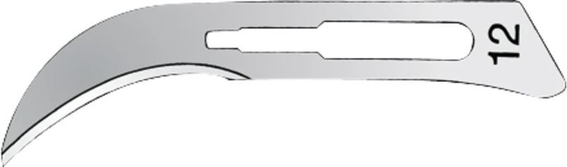 Skalpellklingen  Packung  100 Stück Figur 12