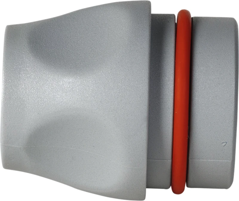 Saughandstück  Stück  Saughandstück grau, für großen Saugschlauch, ohne Schieber