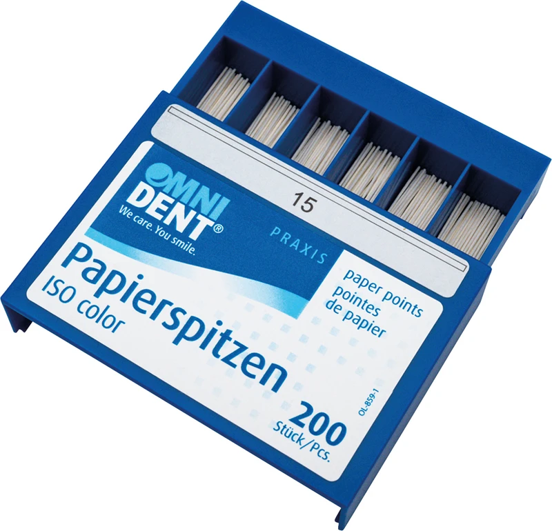 Papierspitzen  Packung  200 Stück ISO 015