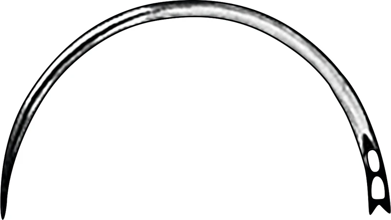 Chirurgische Nähnadeln  Packung  12 Stück Dreieckskörper, gebogen, Figur 10