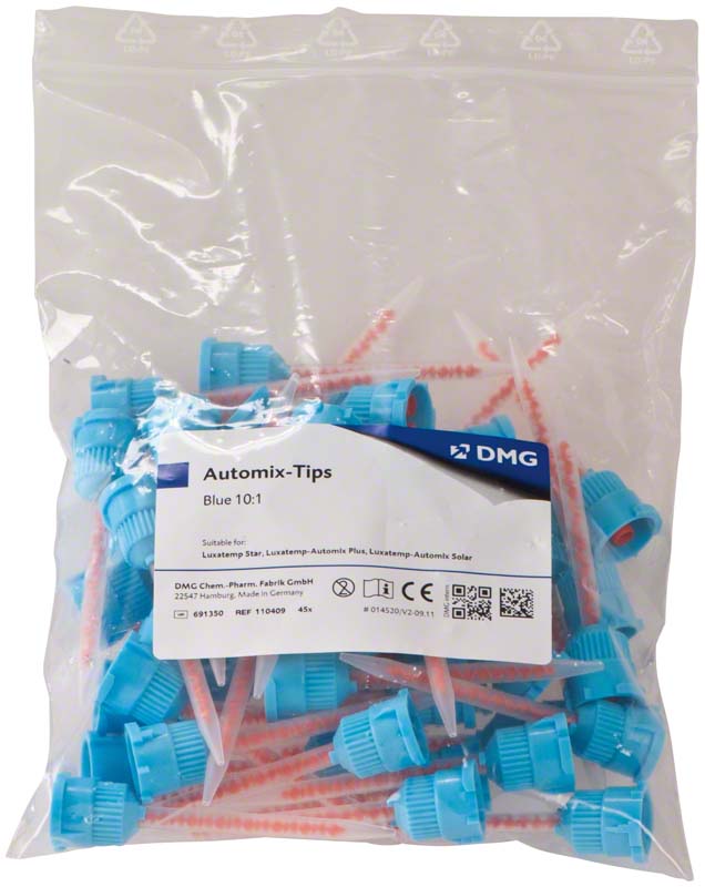 DMG Automix-Tips Blue  Packung  45 Stück blue, 10:1