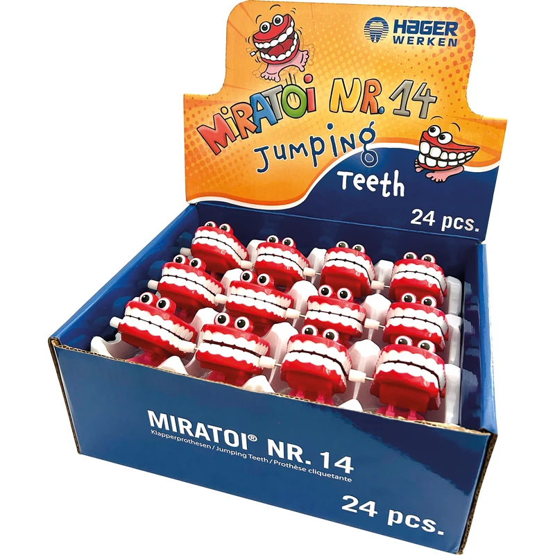 Miratoi Nr. 14 Klapperprothesen  Packung  24 Stück
