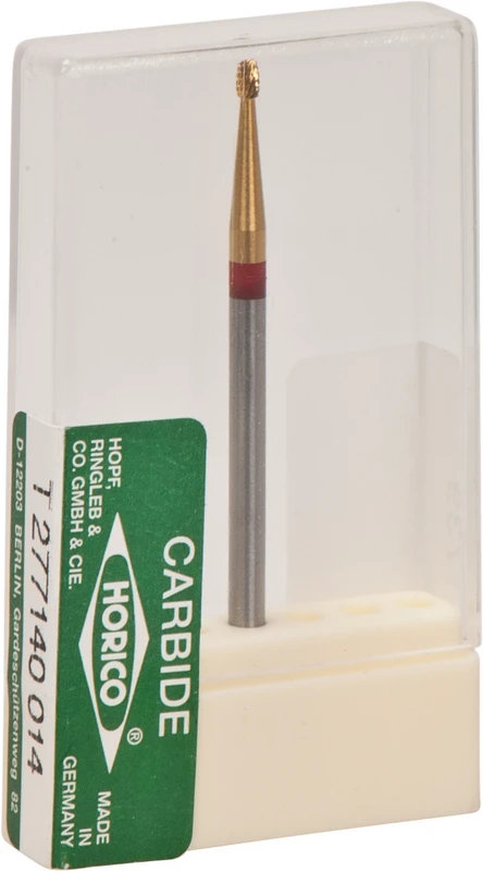 HM-Fräser 277  Stück  Titannitrid besch., Kreuzverzahnung, rot fein, HP, Figur T277, 3 mm, ISO 014