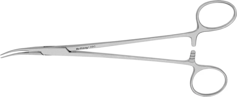 Arterienklemmen nach Adson  Stück  HAC, 19 cm, gebogen