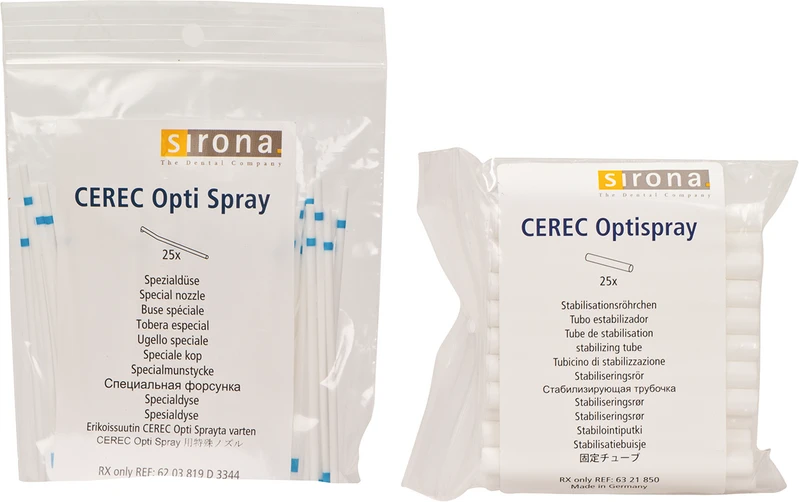 CEREC Optispray Zubehör  Packung  25 Spezialdüsen