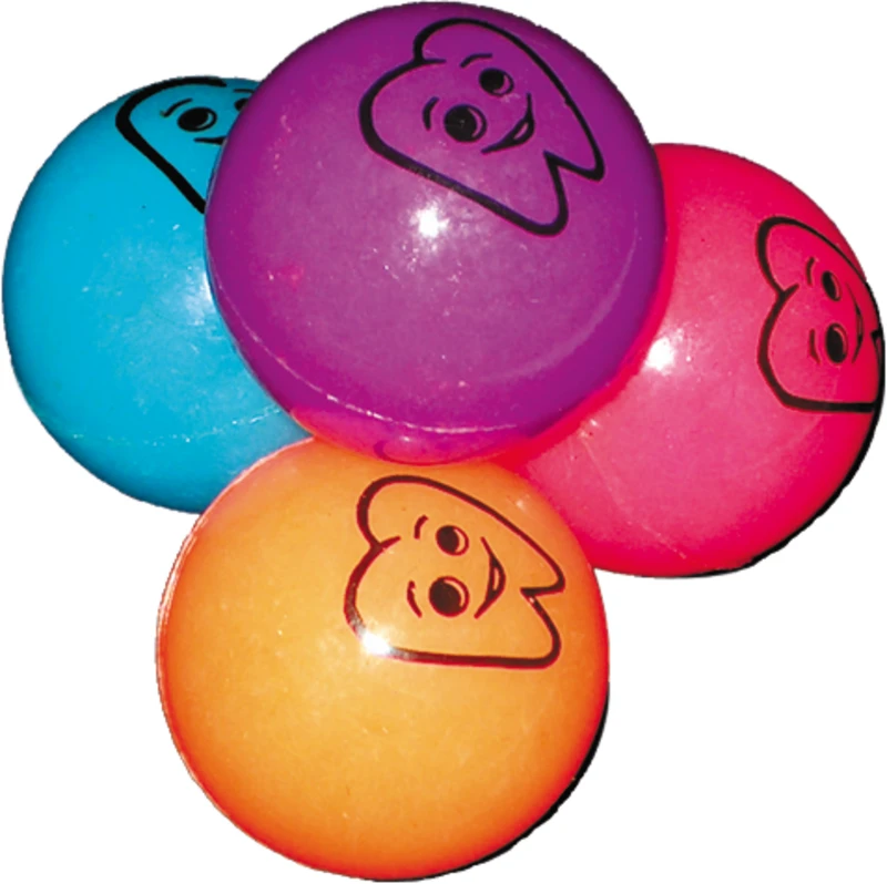 Springbälle  Beutel  36 Stück Zahn Ø 3,8 cm