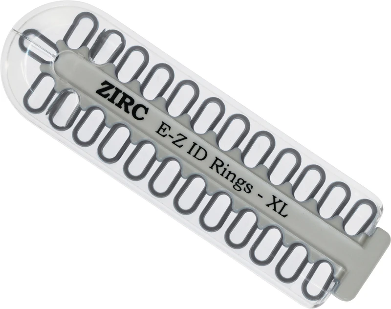 EZ-ID Markierungsringe  Packung  25 Stück grau, Ø 9 mm