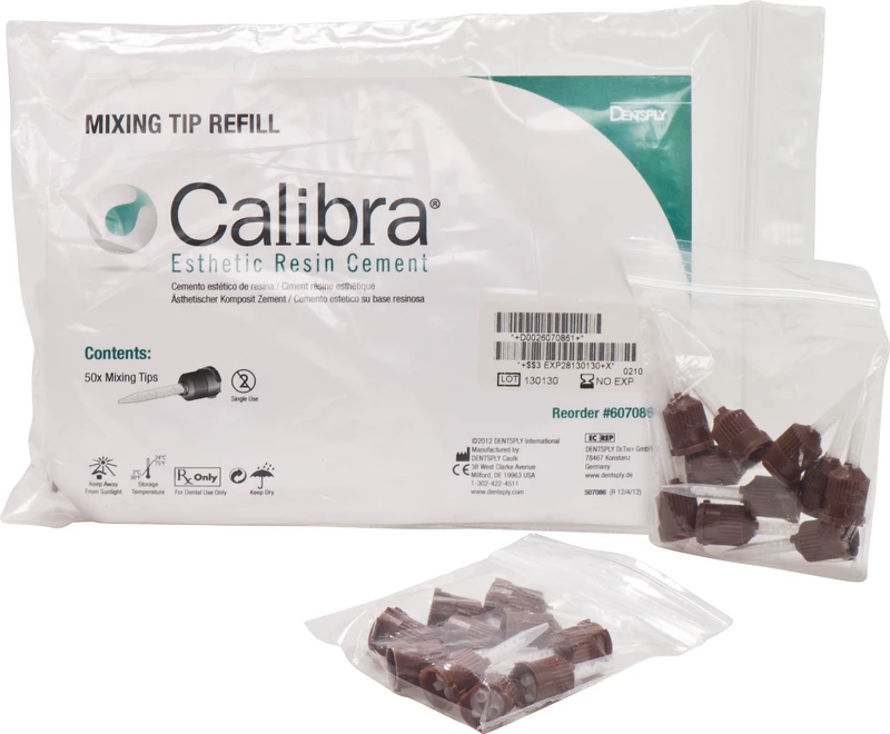 Calibra® Mischkanülen  Nachfüllpackung  50 Stück klar