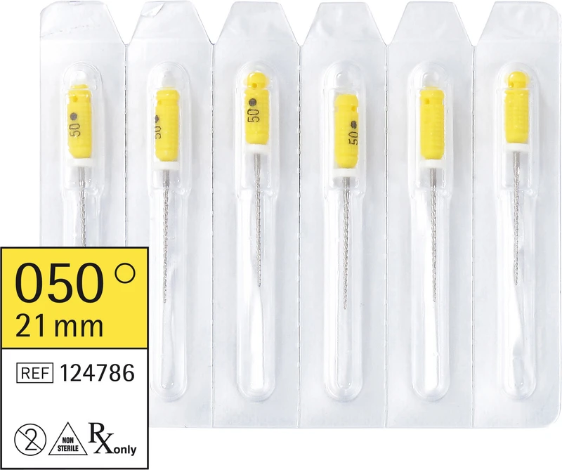 smart Hedstroemfeilen  Packung  6 Stück 21 mm ISO 050