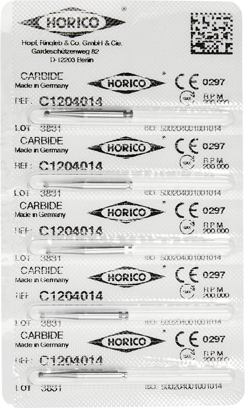 HM-Bohrer C1  Packung  5 Stück RA, Figur 001, ISO 014