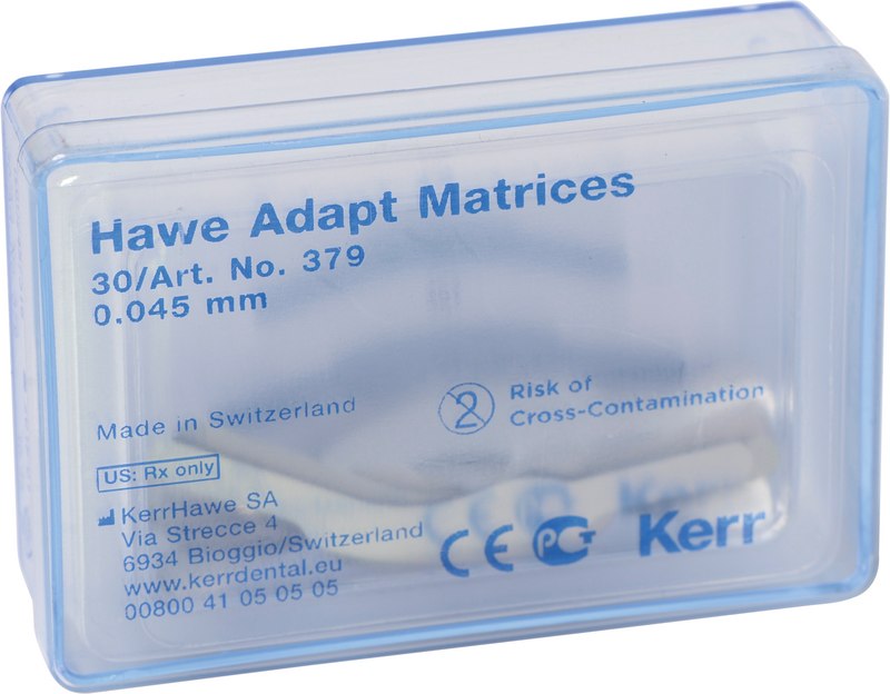 Adapt Matrizen  Nachfüllpackung  30 Stück Stärke 0,045 mm, Form 379