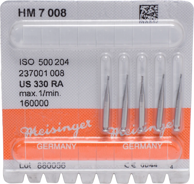 HM-Bohrer 7  Packung  5 Stück RA, Figur 237, 1,8 mm, ISO 008