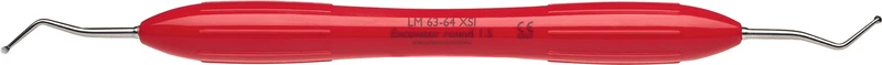LM Exkavatoren  Stück  Ø 1,5 mm, rund, rot, LM-ErgoMax Griff