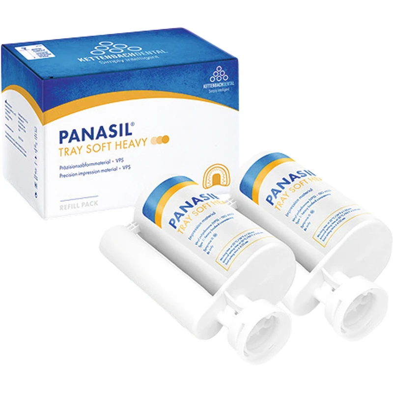 Panasil® tray   Refill Packung  2 x 380 ml Doppelkartusche Soft Heavy