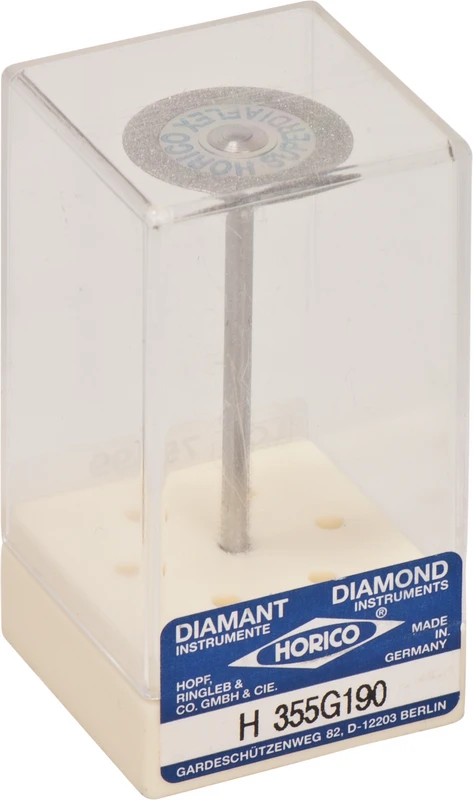 SUPERDIAFLEX® 355  Stück  doppelseitig, sehr flexibel, grün grob, HP, Figur 355 G, 0,22 mm, ISO 190