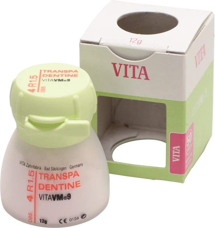 VITA VM® 9 3D-MASTER®  Dose  12 g Pulver transpa dentine 4R1.5