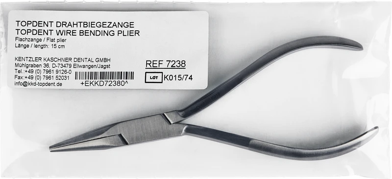 TOPDENT Flachzange  Stück  07238