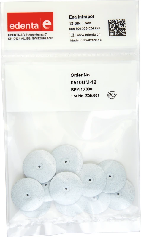 Exa Intrapol  Packung  12 Stück unmontiert, weiß fein, Figur 303, 3 mm, ISO 220