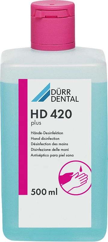 HD 420 plus Hände-Desinfektion   Flasche  0,5 Liter