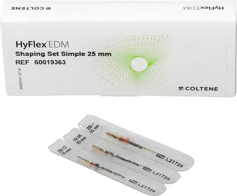 HyFlex EDM NiTi-Feilen  Set Simple  3 Shaping Feilen 25 mm