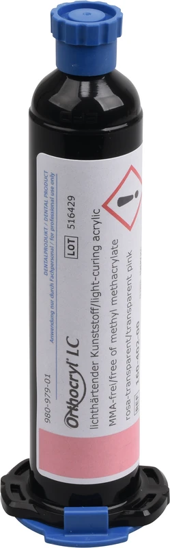 Orthocryl® LC  Packung  30 g Kartusche rosa-transparent