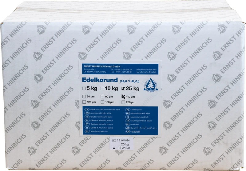 Edelkorund  Karton  25 kg 110 m