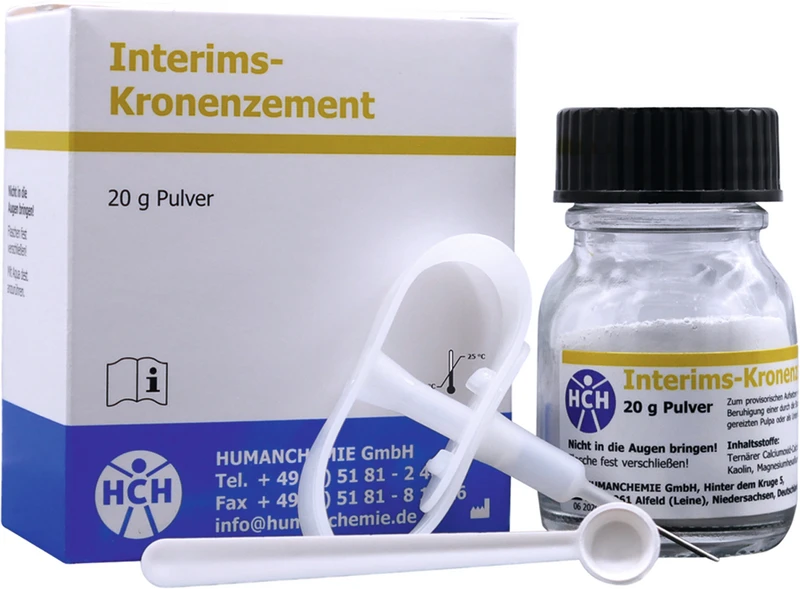 Interims - Kronenzement  Packung  20 g Pulver