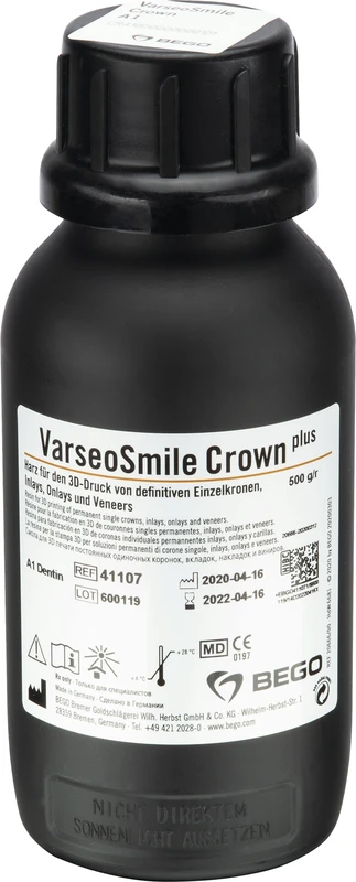 VarseoSmile Crown Plus  Flasche  500 g 385\405 nm, A1
