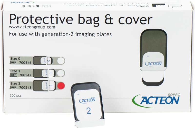 Biss-Schutzhüllen für PSPIX 2  Packung  300 Schutzhüllen Größe 2