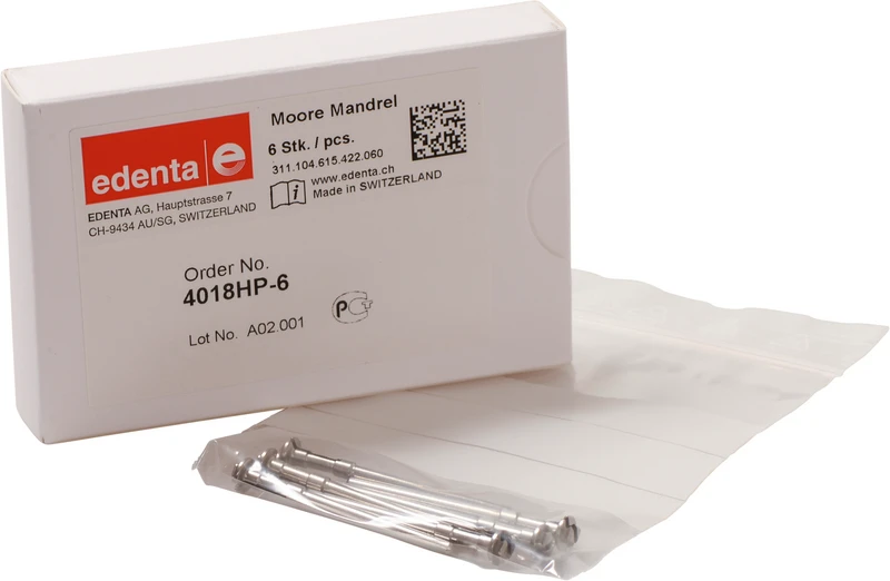 Mooremandrelle  Packung  6 Stück HP, 2,35 mm, ISO 060
