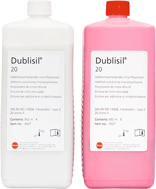 Dublisil® 20  Packung  850 ml Flasche A, 850 ml Flasche B