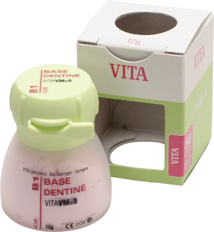 VITA VM® 9 classical A1-D4®  Dose  12 g Pulver base dentine B1