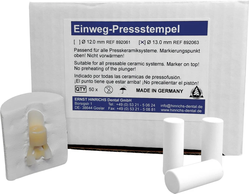 Pressstempel  Packung  50 Stück Ø 13 mm